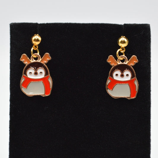 Reindeer Penguin Earrings