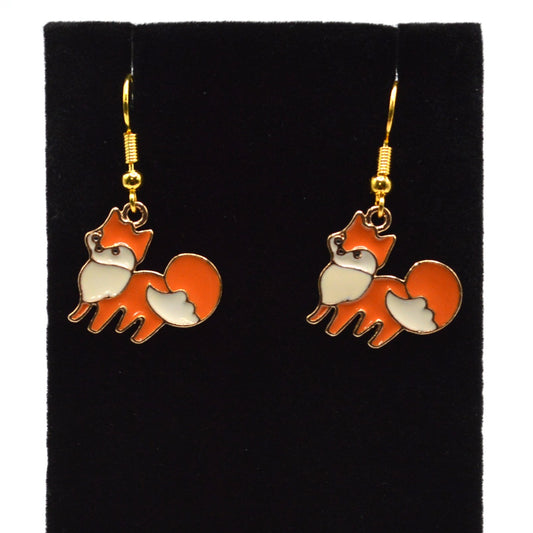 Fox Earrings